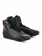 Load image into Gallery viewer, ALPINESTARS (ROAD) SHOE FASTER V4 BLK/GRY/RD 8.5 2510425-1130-85