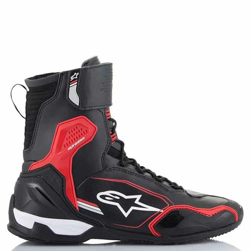 Alpinestars Superfaster Motorcycle Shoes, Black Red White, 12