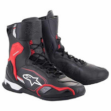Load image into Gallery viewer, Alpinestars Superfaster Motorcycle Shoes, Black Red White, 12