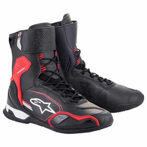 Alpinestars Superfaster Motorcycle Shoes, Black Red White, 12
