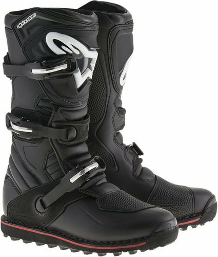 Alpinestars Men's Tech T Boots (Black/Red, Size 11)