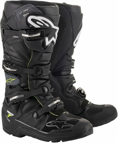 Alpinestars Unisex-Adult Tech 7 Enduro Ds Boots Black/Grey Sz 09 (Multi, one_size)