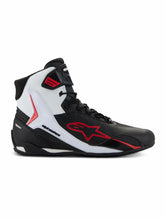 Load image into Gallery viewer, ALPINESTARS (ROAD) SHOE FASTER V4 BLK/WHT/RD 9.5 2510425-123-95