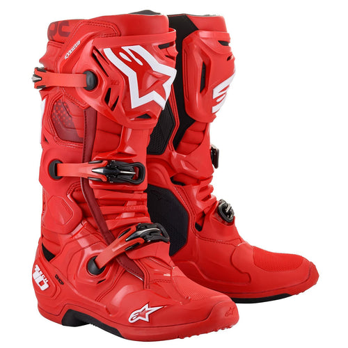 Alpinestars 2010020-30-12: Tech 10 Boots Red Sz 12