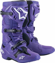 Load image into Gallery viewer, Alpinestars 2010020-394-10: Tech 10 Boots Ultraviolet Black Sz 10