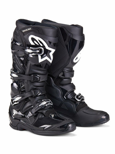 Tech 7 Boots (White/Black, US Footwear Size System, Adult, Men, Numeric, Medium, 7)