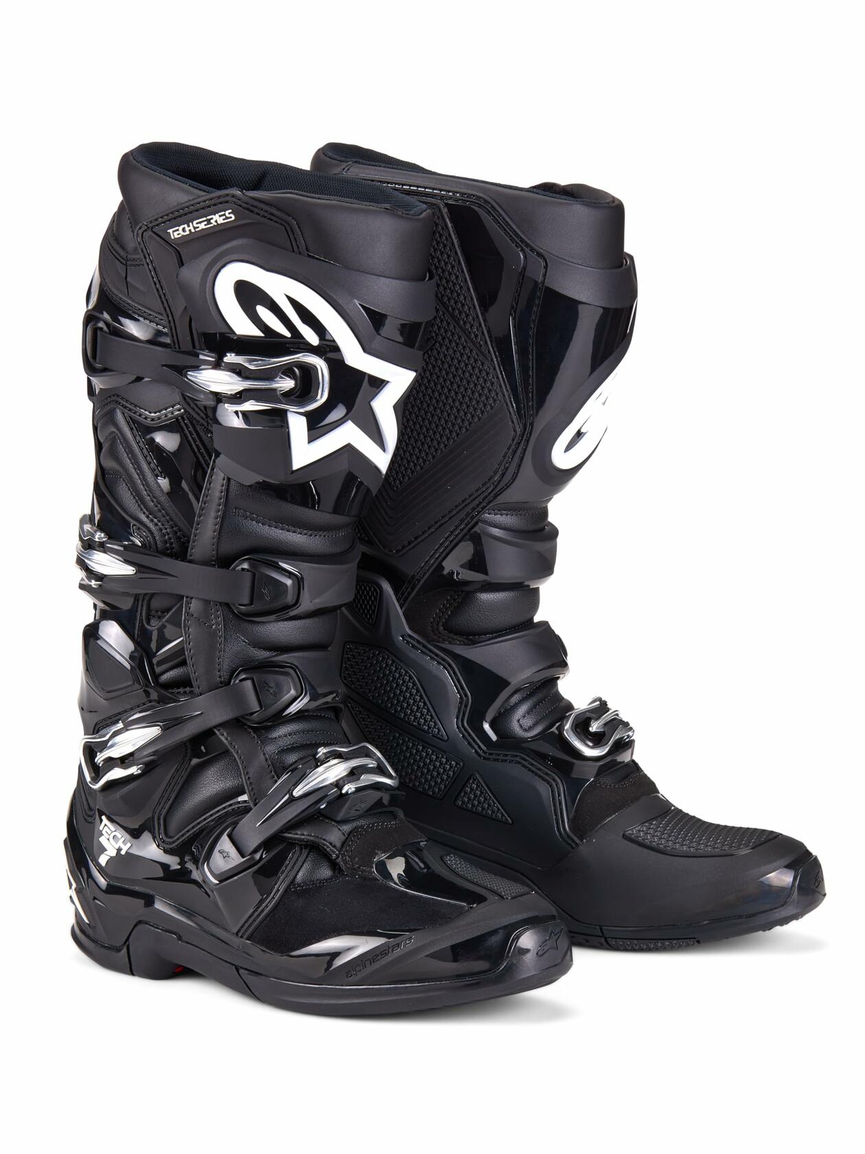 Tech 7 Boots (White/Black, US Footwear Size System, Adult, Men, Numeric, Medium, 7)