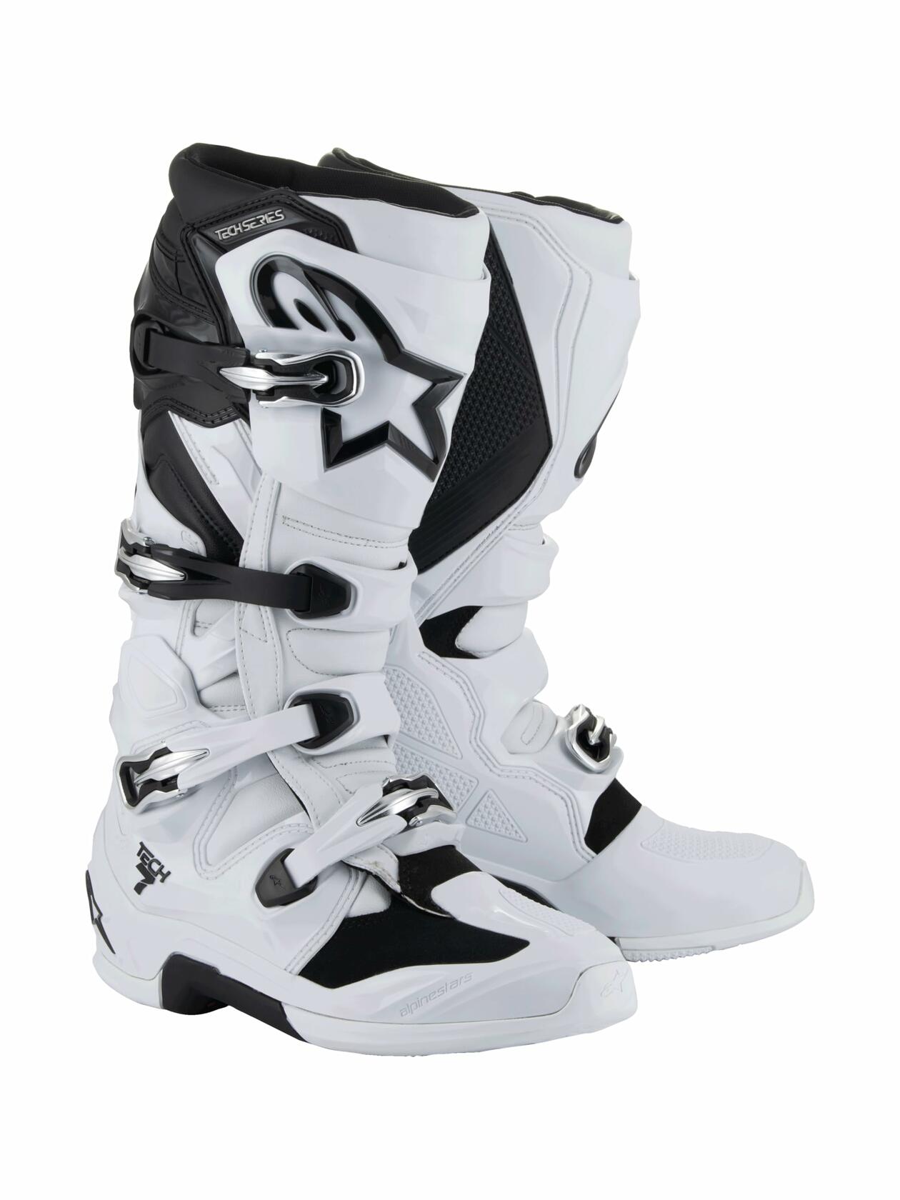 Alpinestars - Tech 7 Boots White/Black 12 (2012025-21-12)