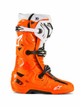 Load image into Gallery viewer, Alpinestars Tech 10 Enduro MX/Off Road Boot, Orange Fluo/Black/White, 10