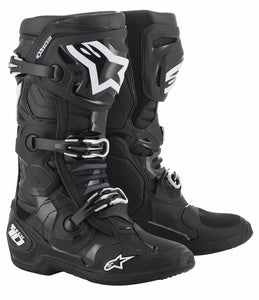 Alpinestars Tech 10 Boots Black Size 08 482-01008