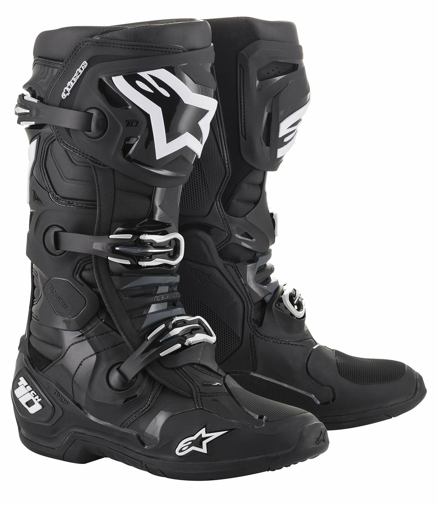 Alpinestars Tech 10 Boots Black Size 08 482-01008