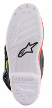 Load image into Gallery viewer, Alpinestars 2015017-9058-4 Tech 7S Boots Dark Grey/Red Fluo/Yellow Fluo Sz 04