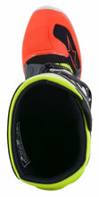 Load image into Gallery viewer, Alpinestars 2015017-9058-4 Tech 7S Boots Dark Grey/Red Fluo/Yellow Fluo Sz 04