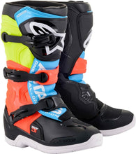 Load image into Gallery viewer, ALPINESTARS BOOT T3S YTH BK/YL/RD 8 2014018-1538-8