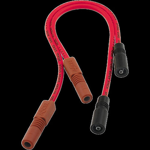 ACCEL 99-08 FLHT 8MM SPARK PLUG WIRE SET RED 171098-R