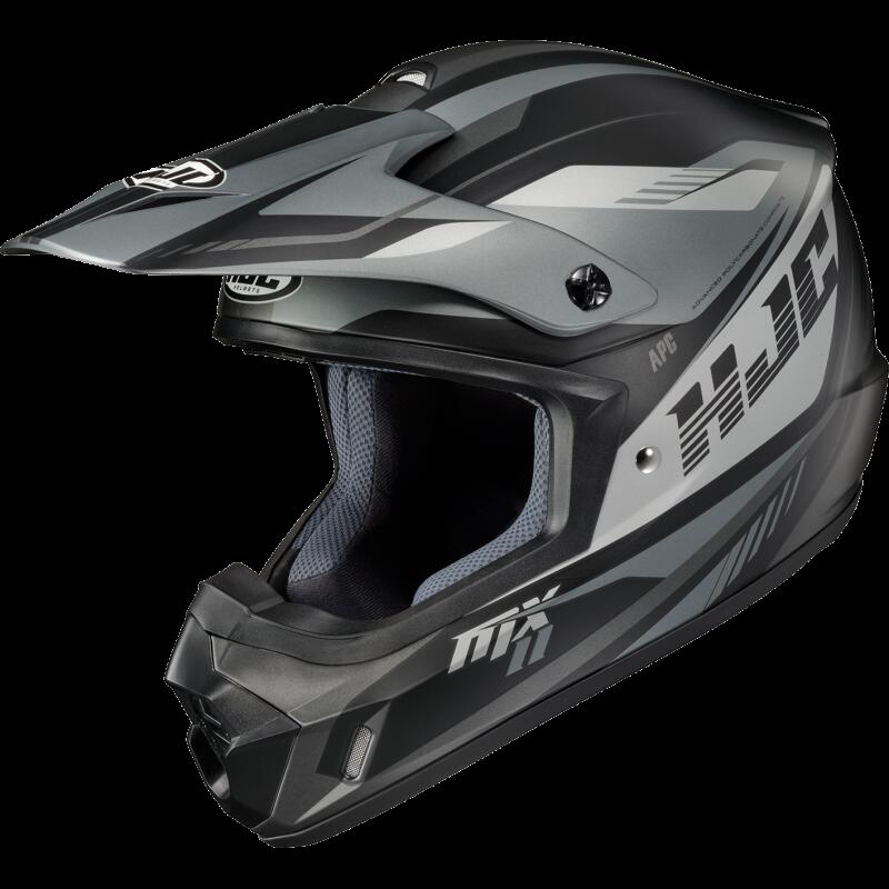 HJC CS-MX II Drift MX Offroad Helmet Gray/Black SM