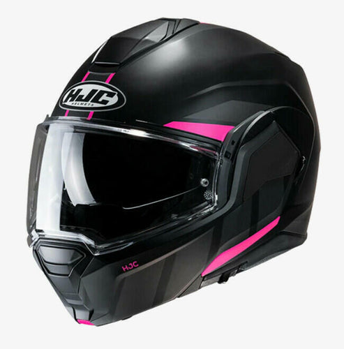 HJC i100 BEIS SF BK/PK SM 0000376195