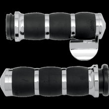 Load image into Gallery viewer, AVON GRIPS 08-19 FLHT VELVET GRIPS CHR W/BOSS TBW AIR-93-FLY-BOSS