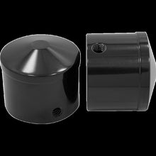 Load image into Gallery viewer, AVON GRIPS 07-19 MDELS FRT BLK AXLE CAPS AIRCUSH AXL-AIR-ANO