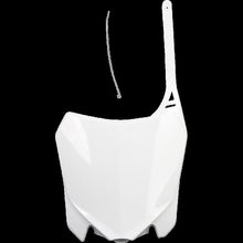 Load image into Gallery viewer, UFO FRONT # PLATE CRF450 2013 WHITE HO04656-041