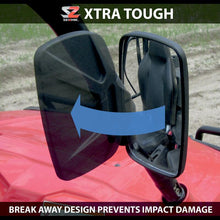 Load image into Gallery viewer, MOOSE UTILITY DIVISION MOOSE UTV MIRRORS 2" CLAMP 0640-1087