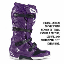 Load image into Gallery viewer, Alpinestars Tech 7 MX/Off Road Boot (Purple, 11)