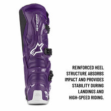 Load image into Gallery viewer, Alpinestars Tech 7 MX/Off Road Boot (Purple, 11)