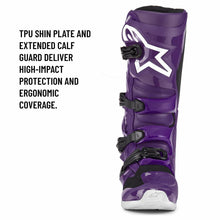 Load image into Gallery viewer, Alpinestars Tech 7 MX/Off Road Boot (Purple, 11)