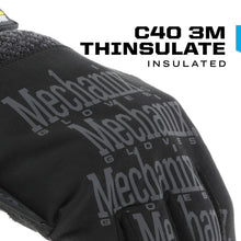 Load image into Gallery viewer, Mechanix Wear: ColdWork Original Winter Work Gloves with Secure Fit, Equipped with 40g 3M Thinsulate, Wind + Water Resistant, Touch Capable Winter Gloves, for Mild Cold Weather (Black/Gray, XX-Large)