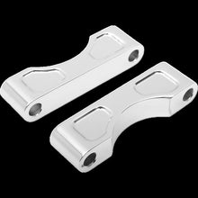 Load image into Gallery viewer, KLOCK WERKS 83-13 FLHT 21 CHR FRT FENDER BLOCKS KWFS-01-0102-C - Motomike Canada