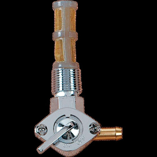 DRAG SPECIALTIES CHROME 3/8 NPT 90DEGREE PETCOX (EA) DS-390217