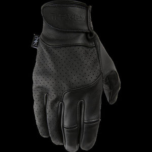 THRASHIN SUPPLY CO. GLOVES SIEGE LTHR BLK SM TSG-0001-08