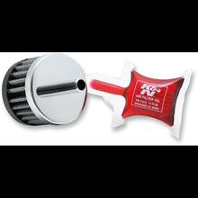 Load image into Gallery viewer, K &amp; N C/C VENT FILTER W 3/8"NIPP NO STUD K&amp;N 62-1000