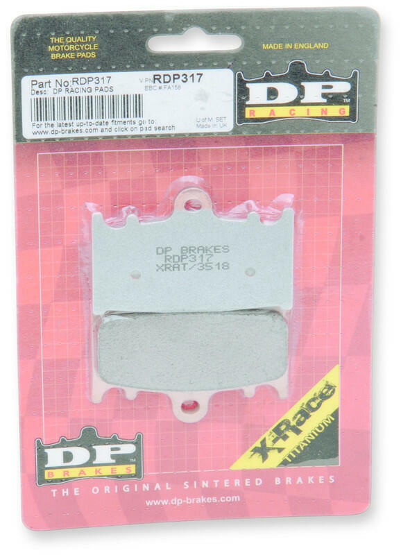 DP BRAKES RDP317 RACE COMPOUND BRAKE PAD SET RDP317