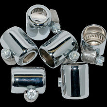 Load image into Gallery viewer, Namz Custom Cycle Hose Clamp for 1/4in. and 5/16in. Fuel Line - Chrome