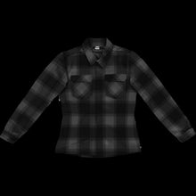 Load image into Gallery viewer, ICON JKT WM FALLBLOCK CX FLANNEL BK XS 2822-1669