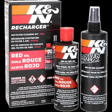 Load image into Gallery viewer, K&amp;N Filters Filter Care Service Kit - Squeeze Red, 8 oz. Squeeze Oil