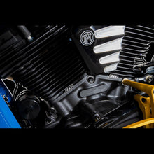 Load image into Gallery viewer, PC RACING FLO FILTER SPIN ON ANODIZED BLK PCS4B