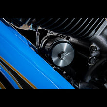Load image into Gallery viewer, PC RACING FLO FILTER SPIN ON ANODIZED BLK PCS4B