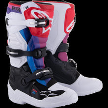 Load image into Gallery viewer, ALPINESTARS BOOT TECH7S W/B/RAINBOW 8 2015017-289-8 - Motomike Canada