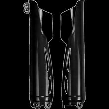 Load image into Gallery viewer, UFO FORK COVERS CRF R/RX BLK HO04695-001