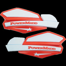 Load image into Gallery viewer, POWERMADD/COBRA HANDGUARDS RED/WHITE 34222 - Motomike Canada