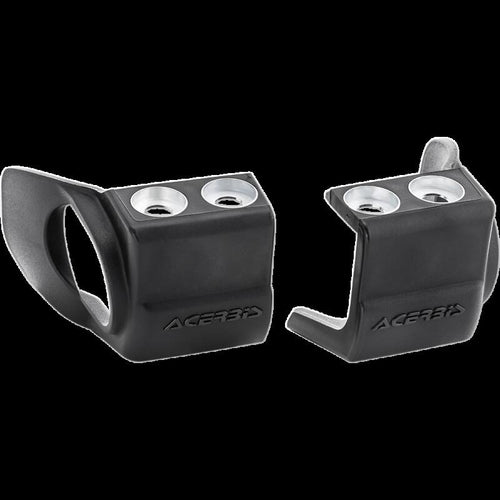 Acerbis - 21+ Fantic/ 02+ Yam 125-450 YZ/FX/X/YZF / WR250F/450F Fork Shoe Protectors - Black (2709700001)