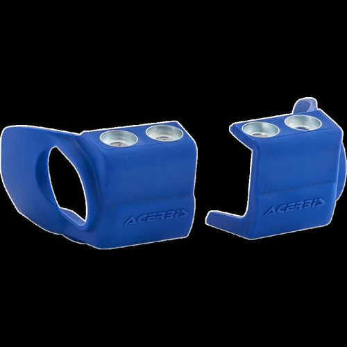 Acerbis - 21+ Fantic/ 02+ Yam 125-450 YZ/FX/X/YZF / WR250F/450F Fork Shoe Protectors - Blue (2709700211)