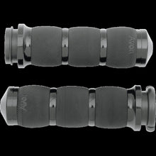 Load image into Gallery viewer, AVON GRIPS 08-18 FLHT BLK AIR CUSHION GRIPS (PR) AIR-90-ANO-FLY