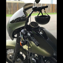Load image into Gallery viewer, AVON GRIPS 08-18 FLHT BLK AIR CUSHION GRIPS (PR) AIR-90-ANO-FLY