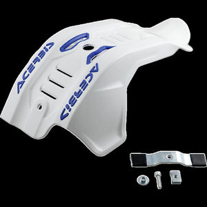Acerbis Glide Plate (WHITE/BLUE) For 19-22 KTM 450SXF