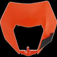 Load image into Gallery viewer, Acerbis - 14-16 KTM EXC350/500/ XC-W200-500/ XCF-W250/350 Headlight Mask - Orange (2732070237)