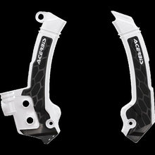 Load image into Gallery viewer, ACERBIS Frame Guards-blk/wht-X-GRIP FC250/350/450:23,FX350/450:23 2979601007