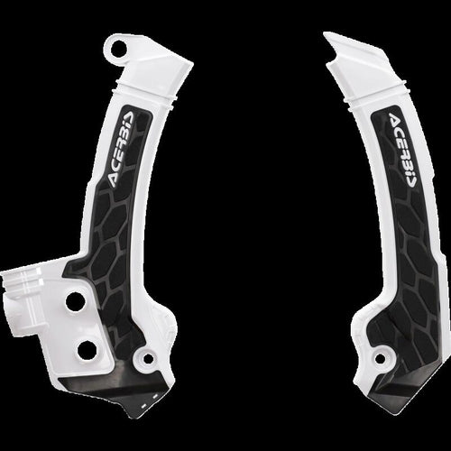 ACERBIS Frame Guards-blk/wht-X-GRIP FC250/350/450:23,FX350/450:23 2979601007